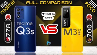 Realme Q3s vs Poco M3 Pro Full Comparison | Which is Best