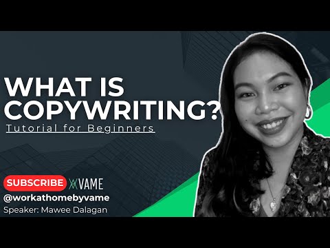 WHAT IS COPYWRITING? | Tutorial for Beginners | VAME Philippines