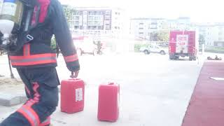 İtfaiye antrenmanları kardio kondisyon Fatih Şahin Özkan Balçık Kazım Kolukısa