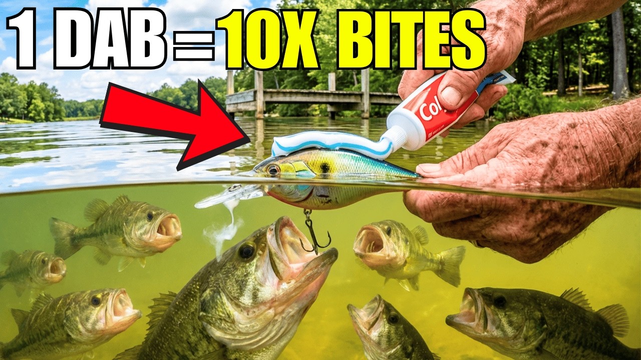 Dab Toothpaste on Your Lure and Triple Your Catch — Why Is This BANNED in Tournaments?!