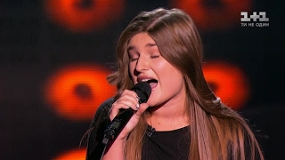 Валерия Грибусова 'Somebody to love' - выбор вслепую - Голос страны 7 сезон