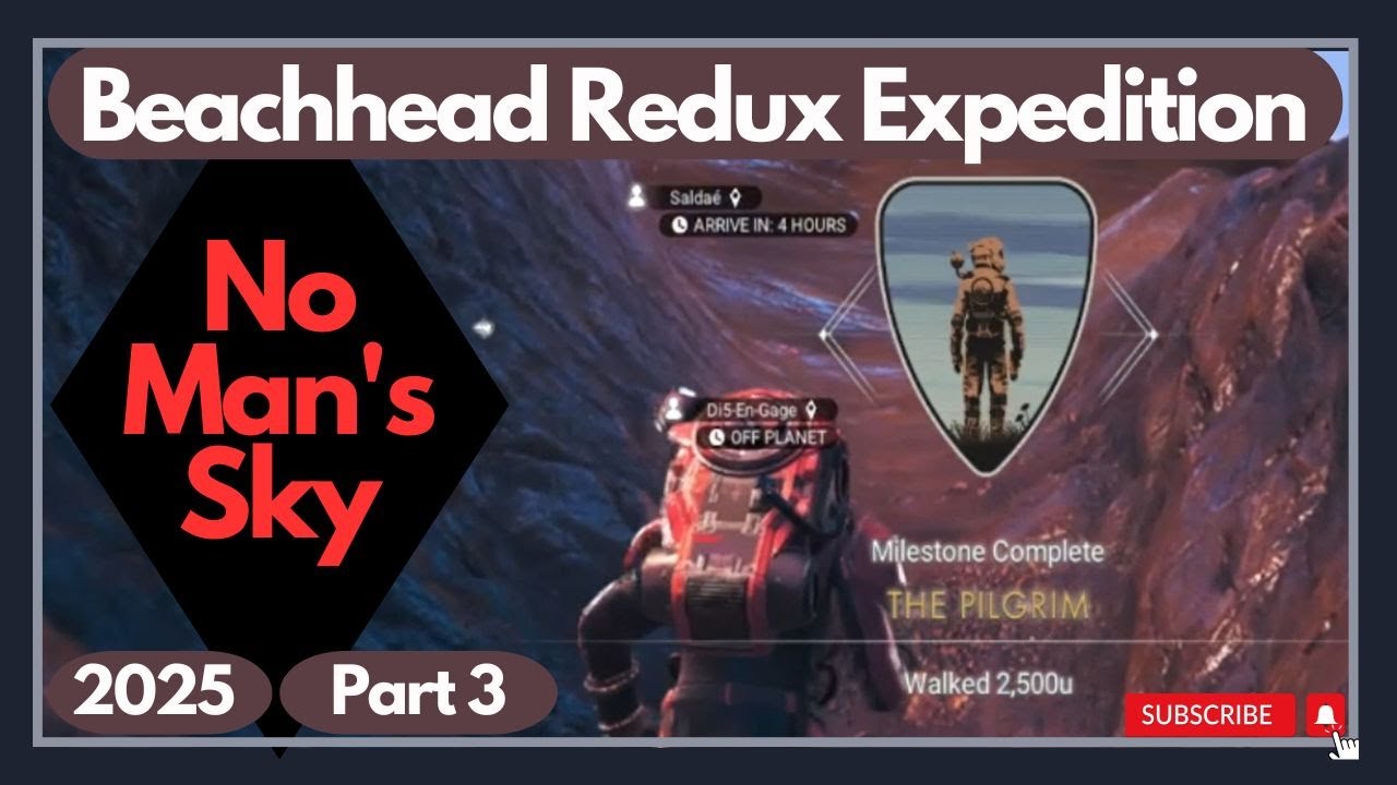 No Man's Sky - Beachhead Redux Expedition - Part 3 - 2025 - YouTube