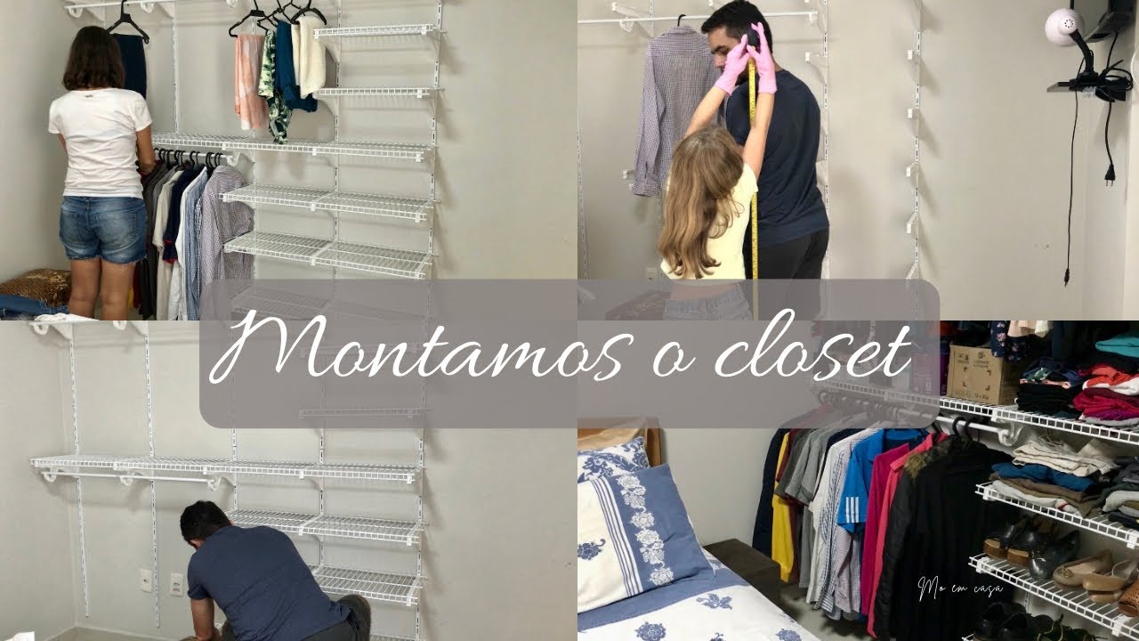 MEU CLOSET ABERTO | Guarda Roupa nunca mais