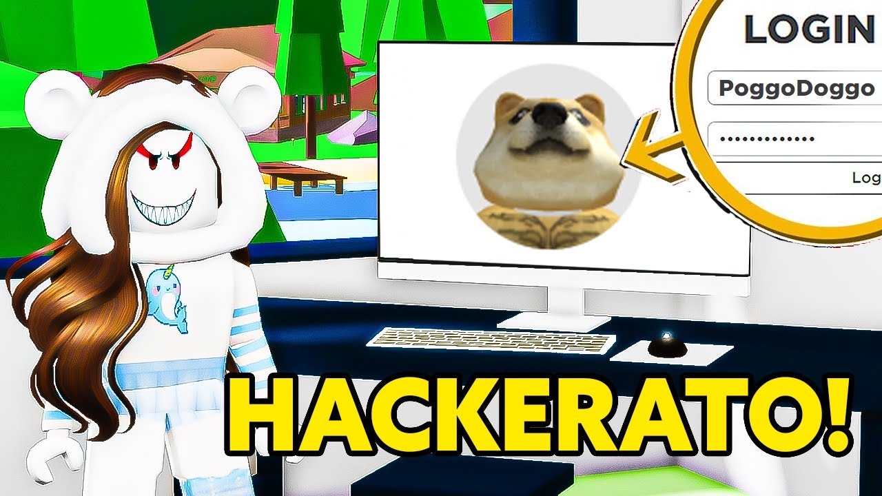 ENTRO DI NASCOSTO NELL’ACCOUNT DEL MIO AMICO POGGODOGGO SU ROBLOX!