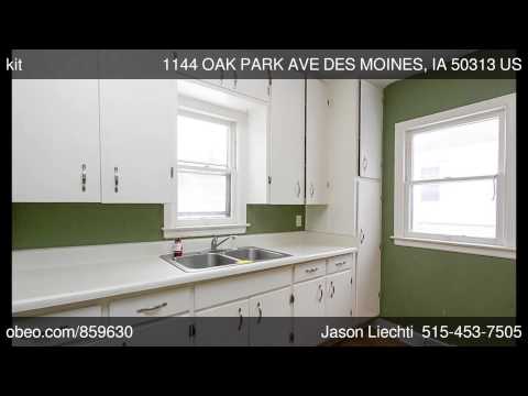 1144 OAK PARK AVE, Des Moines, IA home video tour