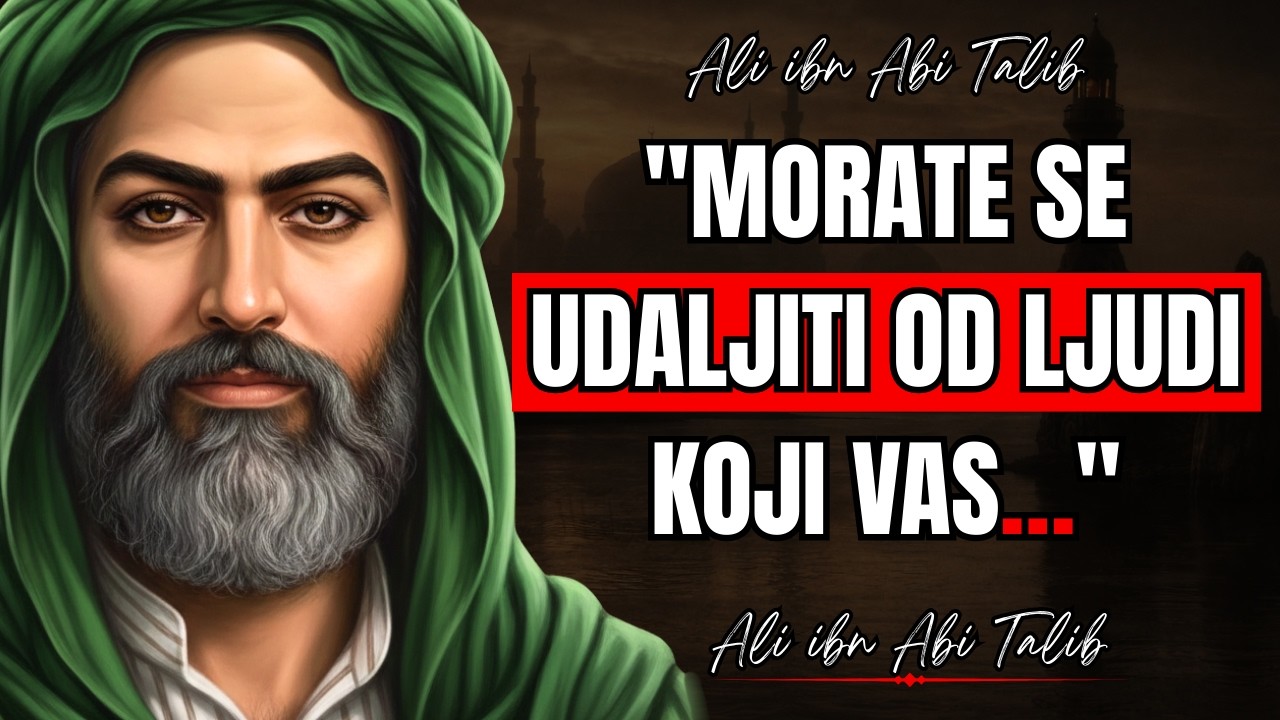 Ali ibn Abi Talib – Velike mudrost vođe Pravovjernih | Lekcije za sva vremena