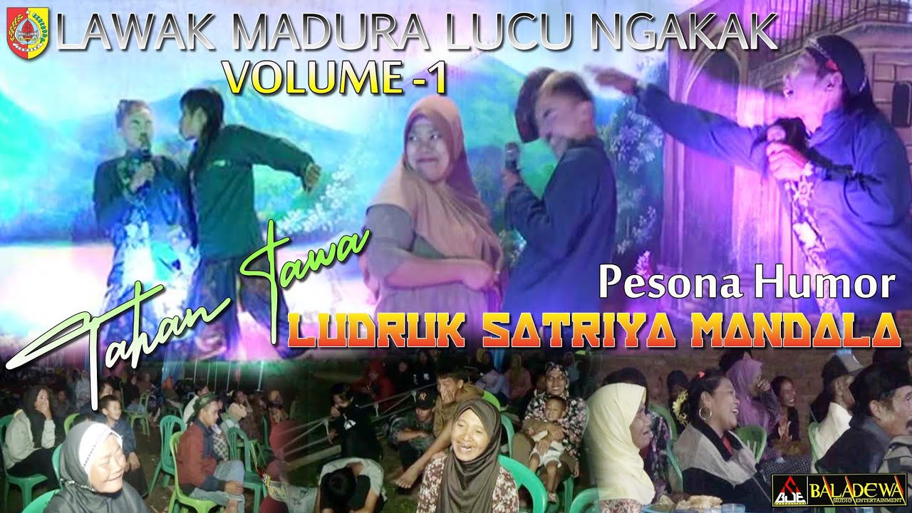 TAHAN TAWA😂Lawakan Lucu Cak Een & Cak Alim cs | Pesona Humor Ludruk Satriya Mandala Vol.1