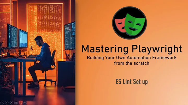 Mastering Playwright | ES Lint Set up - Static code Analyzer | QA Automation Alchemist
