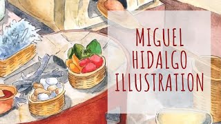 Memories Of Mexico - Miguel Hidalgo Illustration