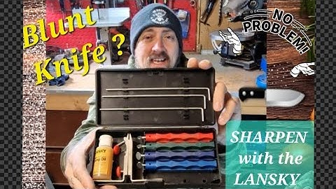 How to use the Lansky Knife Sharpening System