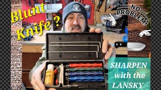 How To Use The Lansky Knife Sharpening System