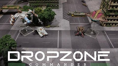 Dropzone Commander Battle Report - Resistance vs Scourge