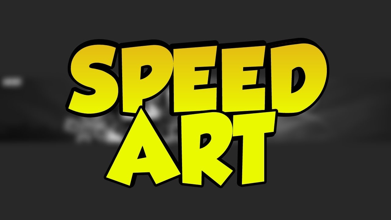 Speed Art: Banner-Biel Gamer br/by: eu - YouTube