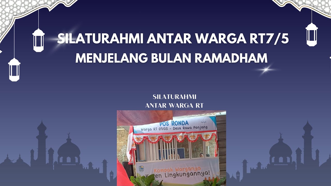 SILATURAHMI ANTAR WARGA RT7/5 