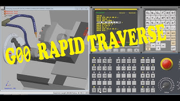 SIMULATION G00 - RAPID TRAVERSE