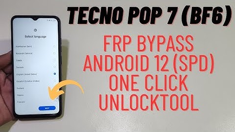 Tecno Bf6 Frp Bypass Spd UnlockTool One Click 2023 Update
