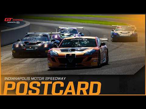 Postcard | Indianapolis Motor Speedway | GT America powered by AWS