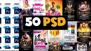 50  Free Flyer Templates PSD Download SethKBani