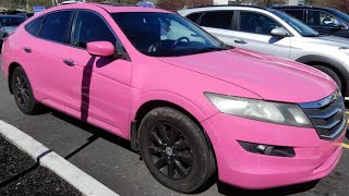 Pink Honda Accord SUV 360 Degrees Walk Around the Car by carandtrain 20 views 1 month ago 1 minute, 18 seconds