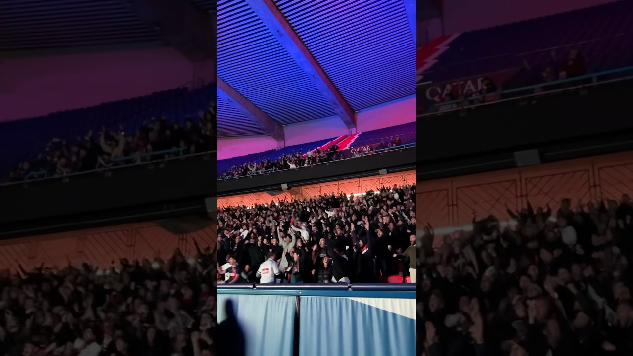 Meanwhile at the Parc des Princes 🔥❤️💙