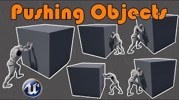 How To Push An Object With Animations | Movable Objects - Unreal Engine 4 Tutorial