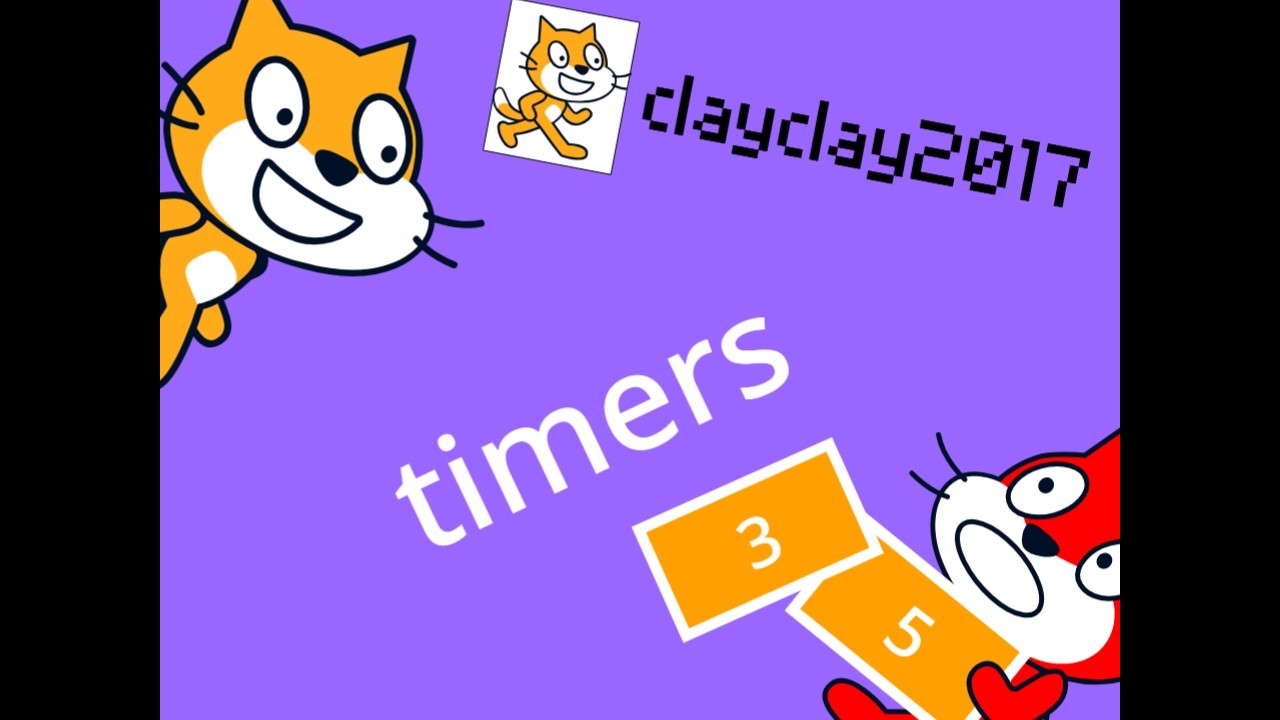 Make a timer with me! (Scratch Tutorial)
