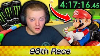 Can you race all 96 Mario Kart 8 Deluxe tracks in one sitting