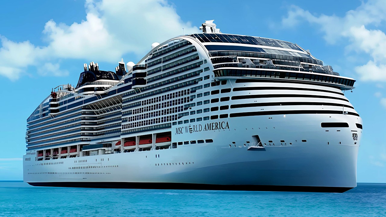 MSC World America: новейший круиз класса люкс по Карибскому морю | Самый большой корабль MSC Cruises