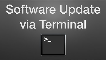 How to Use Terminal to Run Software Updates on a Mac