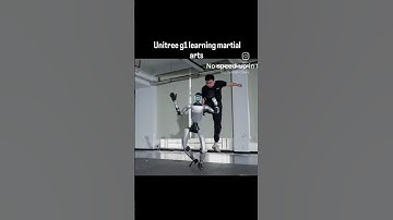 unitree G1 learning kung fu #humanoid #artificialintelligence #realistic  #automation #robot #china
