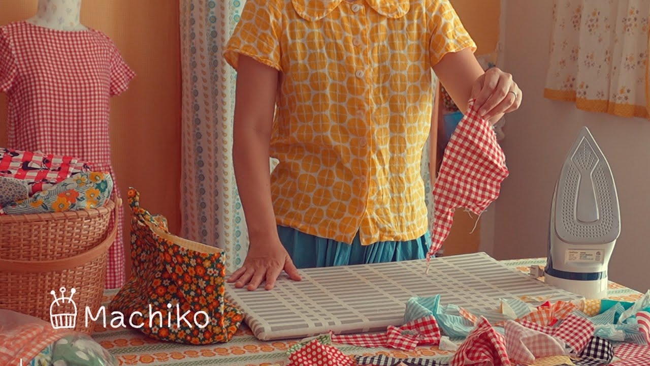 Patchwork Scraps & an Old Kids' Raincoat Turned Into a Cute Bag