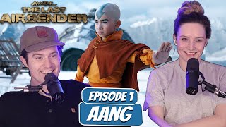 THE AVATAR RETURNS! | Avatar the Last Airbender Live Action Wife Reaction | Ep 1, “Aang”