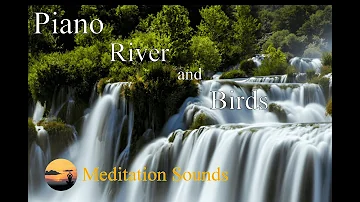 Nature Sounds with Piano, flute and guitar , Ambiant Music