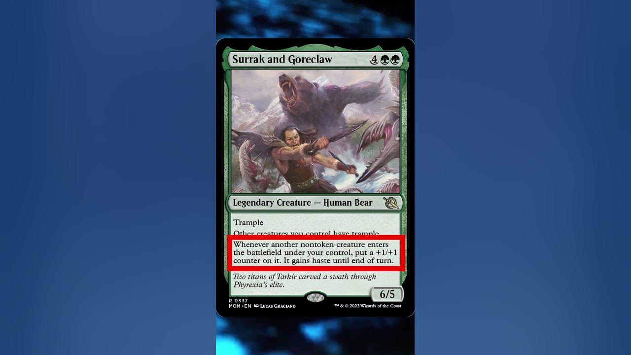 Surrak and Goreclaw New Commanders Mtg YouTube