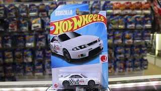 Hot Wheels Nissan Skyline GT-R (BCNR33) Godzilla 2024 / Unboxing!