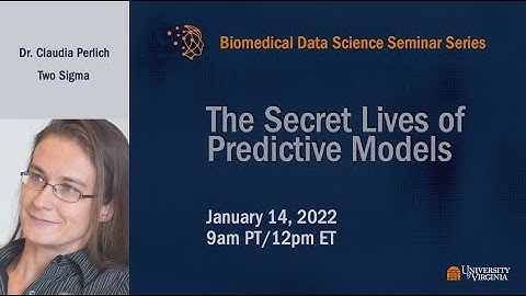 The Secret Lives of Predictive Models