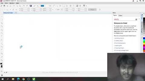 Membuat animasi bergerak | Corel Draw X7
