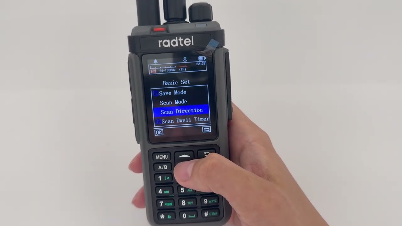 RT-6DPRO 1024 channels + 2 VFO channels