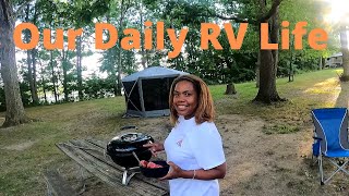 Our Daily RV Life #BrooklynBedding #OutdoorMaster #Oukitel #camping #rving #rvlife #fulltimerv