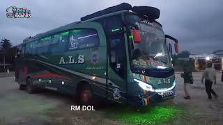 Bus Sumatera Bus Als Raja Paket 061 Berhenti Di Rm Jurusan Jakarta Lintas Sumatera