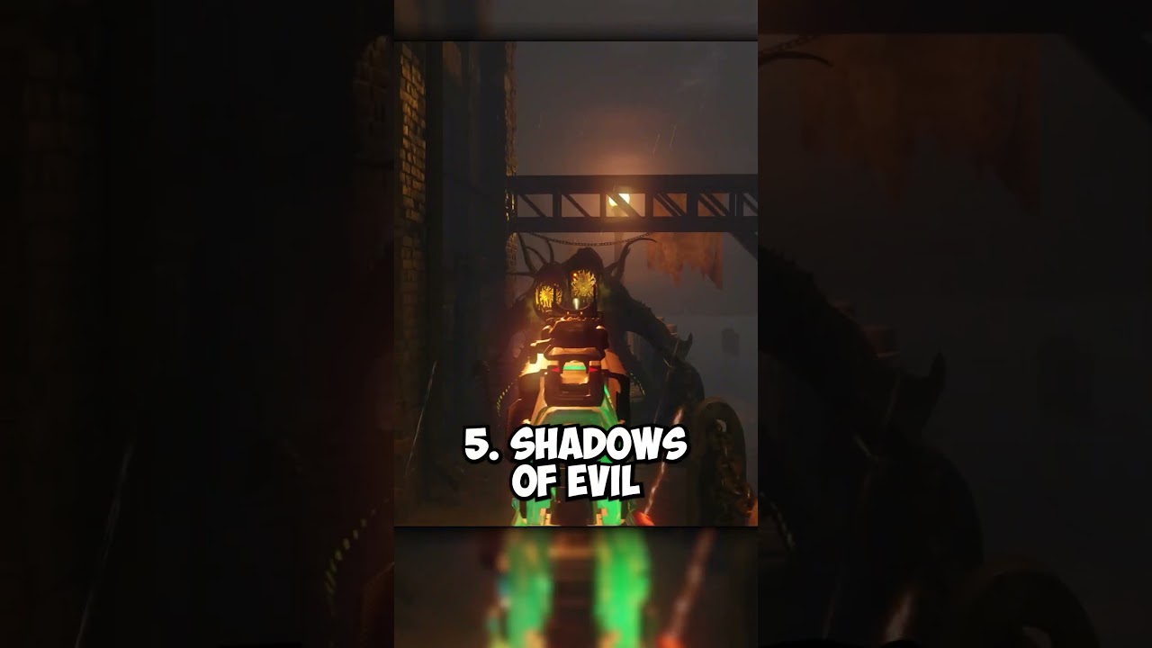 Ranking 10 BEST Treyarch Zombies Maps!!!