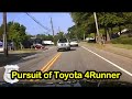 Toyota 4Runner Police Chase Ends in Suspect Arrest #shorts