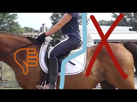 HOW TO FIX Your Chair Seat Position // Improve Your Riding