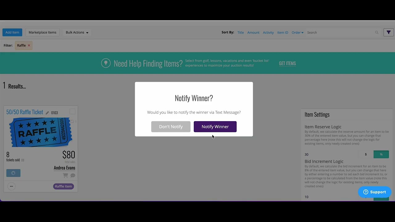 Drawing Raffle Winners - YouTube