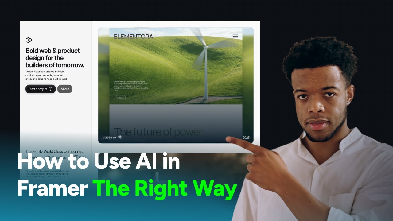 How to Use AI in Framer The Right Way (Framer Workshop Tutorial) - YouTube