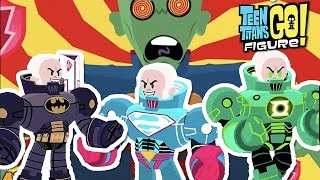 THE LUTHORS IN MARTIAN TOURNAMENT - Teen Titans GO! Figure Gameplay