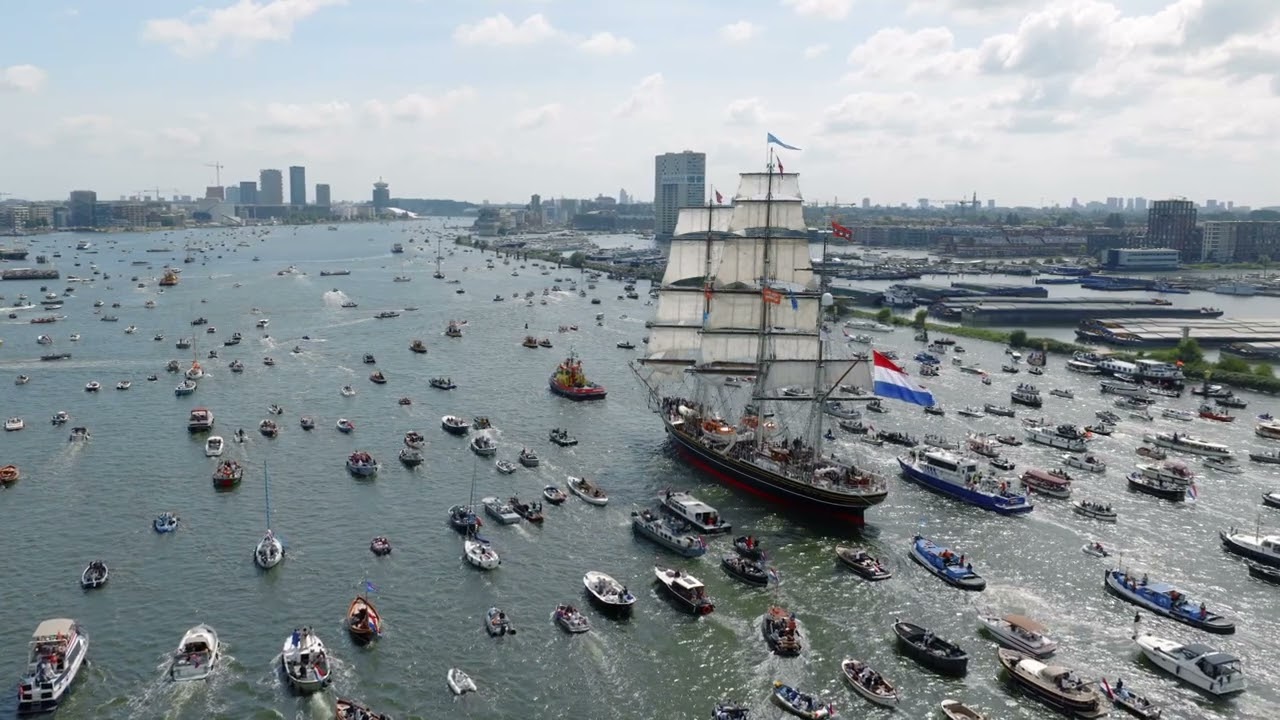 SAIL Amsterdam 2025 - Clipper Stad Amsterdam | Damen-Built Tall Ship