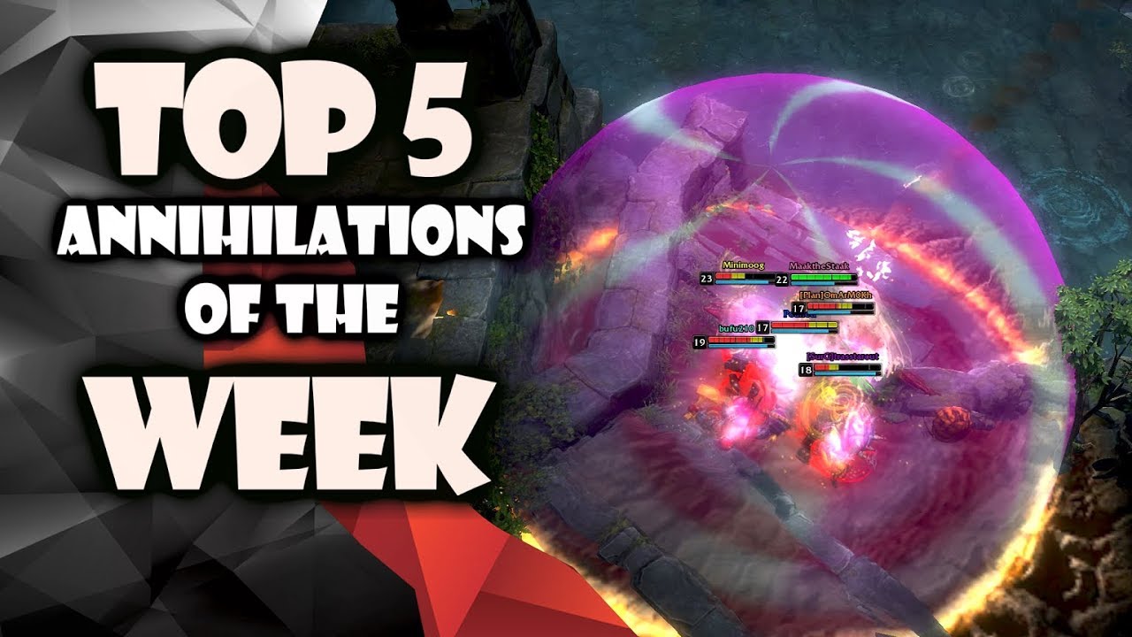 HoN OMG | Top 5 Annihilation Montage of The week | October 29th (2019)