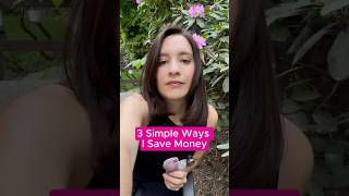 3 small habits that help me save money #PersonalFinance #MoneyTips #IntentionalLiving