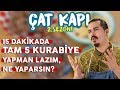 15 Dakikada Tam 5 Çeşit Kurabiye Yapman Lazım, Ne Yaparsın? | Çat Kapı B13